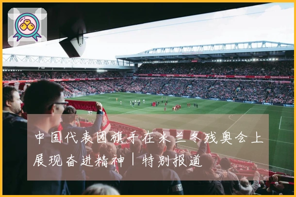 中国代表团旗手在米兰冬残奥会上展现奋进精神｜特别报道