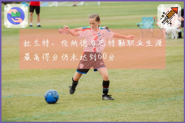 杜兰特、伦纳德与巴特勒职业生涯最高得分仍未达到60分
